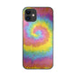 Pastel Rainbow Tie Dye iPhone 12 mini Case