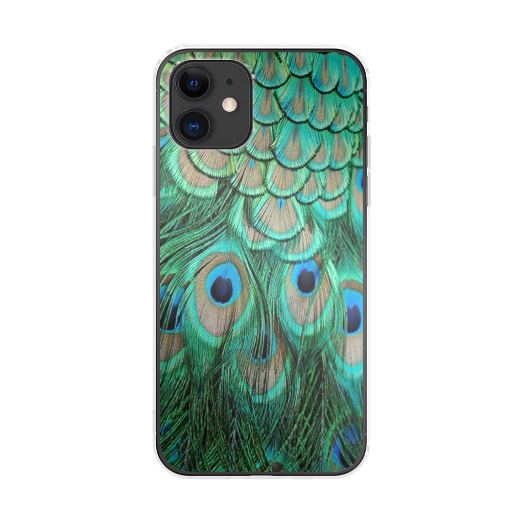 Peacock Feather iPhone 11 Case