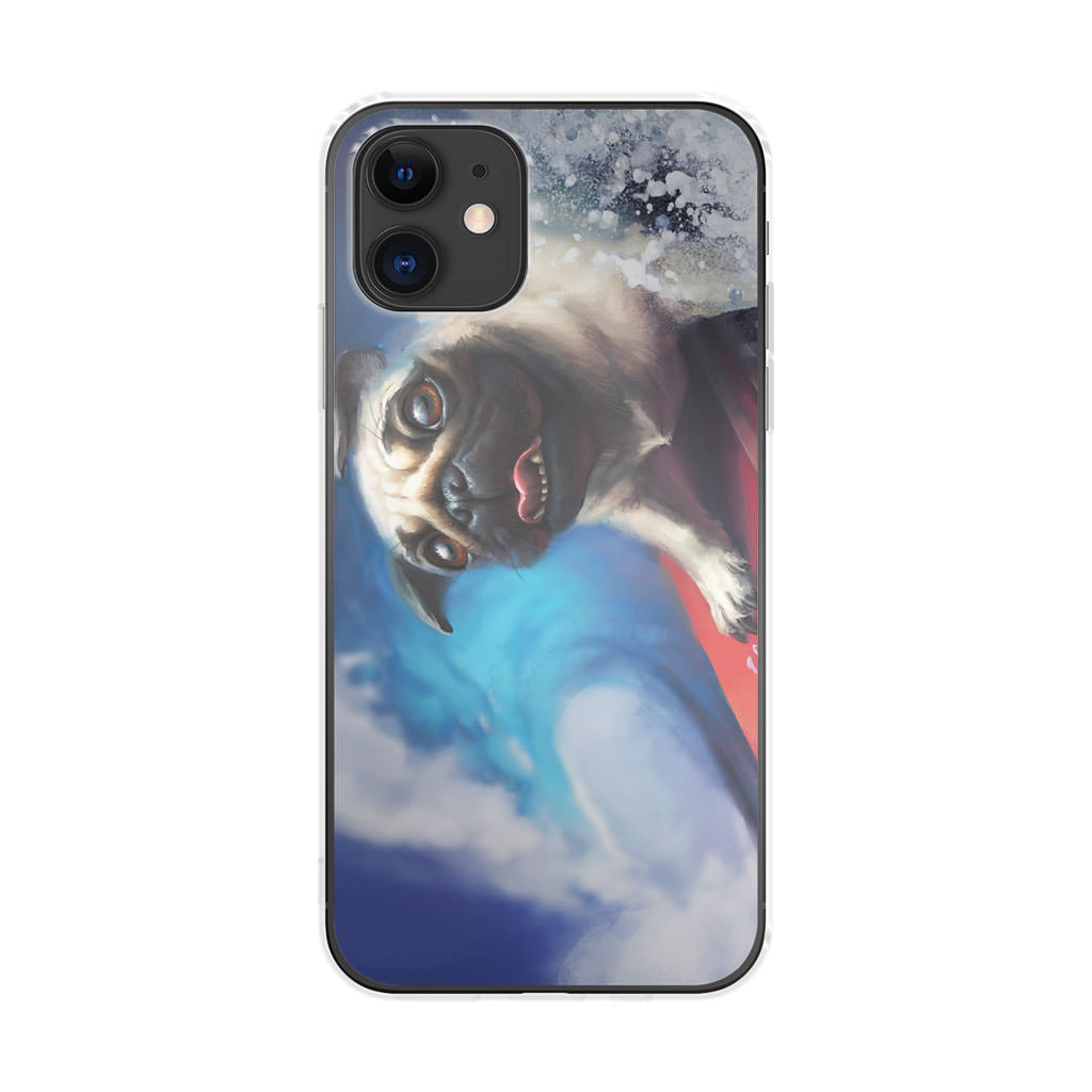 Pug Surfers iPhone 12 mini Case