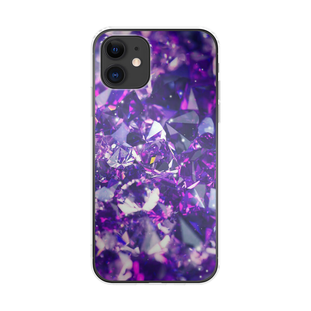 Purple Crystal iPhone 11 Case