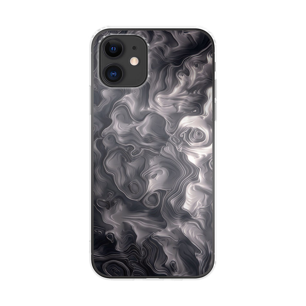 Quicksilver Abstract Art iPhone 12 mini Case