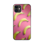 Real Bananas Fruit Pattern iPhone 11 Case