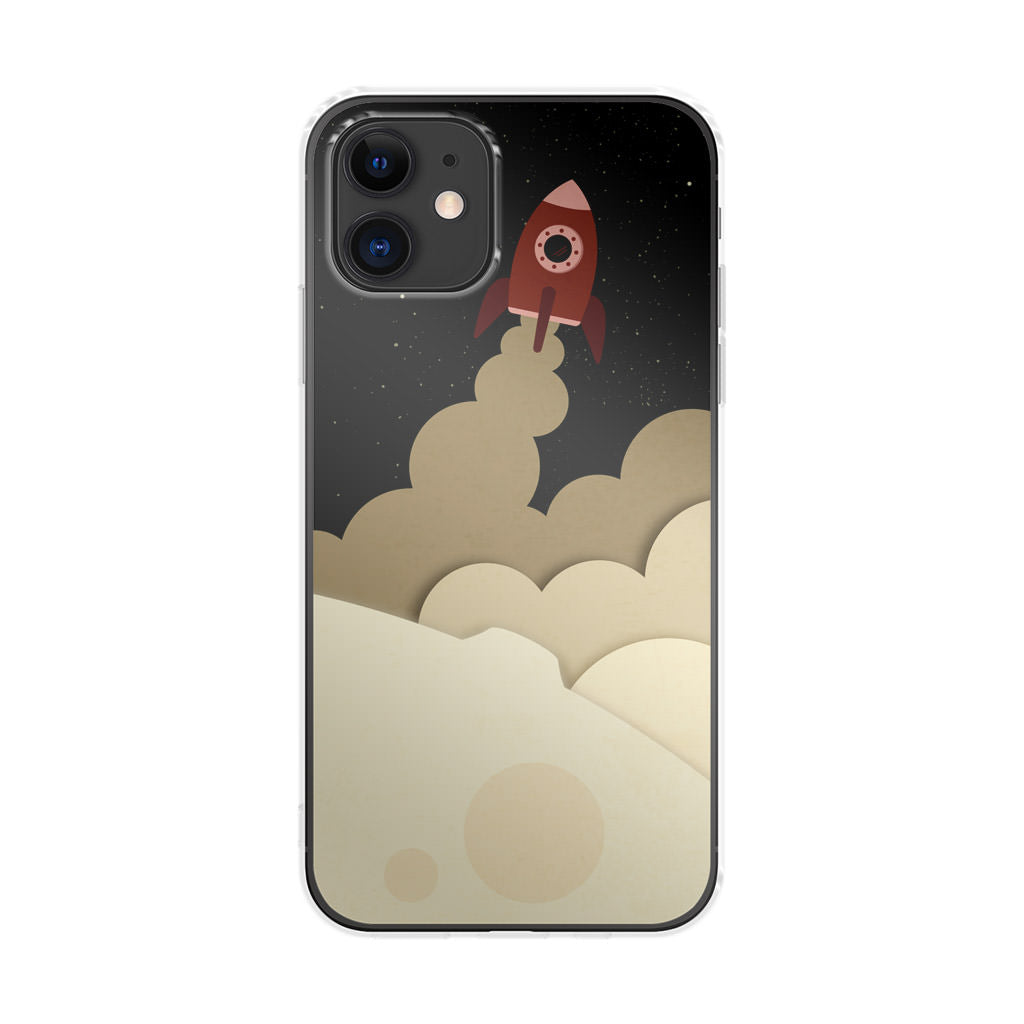 Rocket Ship iPhone 12 mini Case