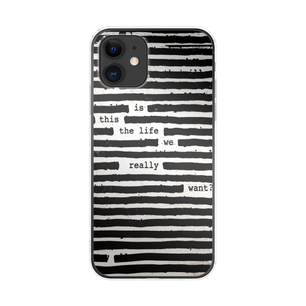 Roger Waters Is This the Life We Really Want iPhone 12 Case