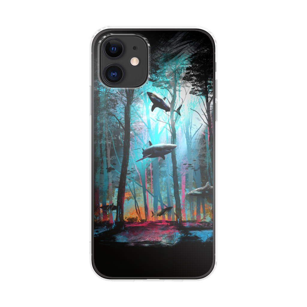 Shark Forest iPhone 11 Case