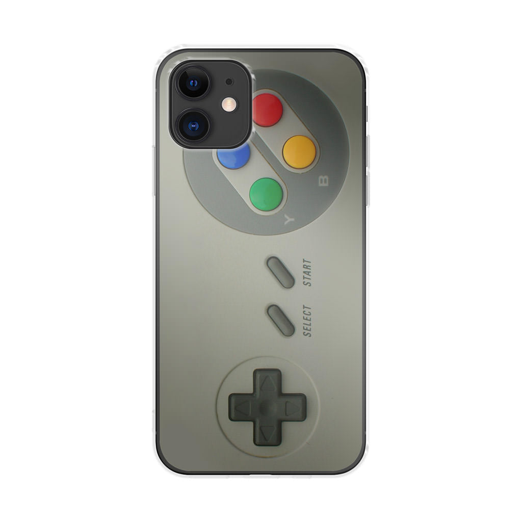 Silver Console Controller iPhone 12 Case
