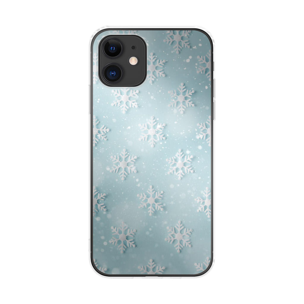 Snowflakes Pattern iPhone 11 Case