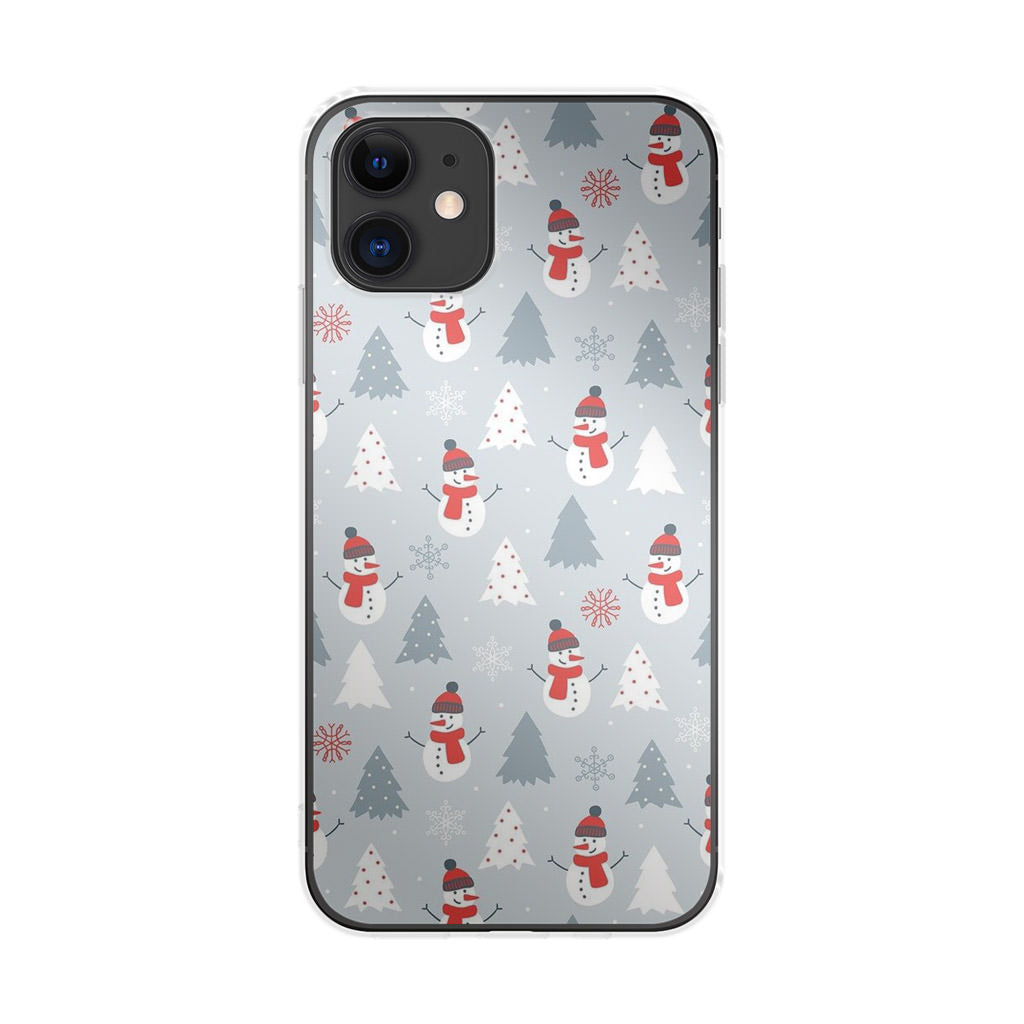 Snowmans Pattern iPhone 11 Case