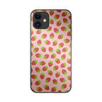 Strawberries Pattern iPhone 12 mini Case