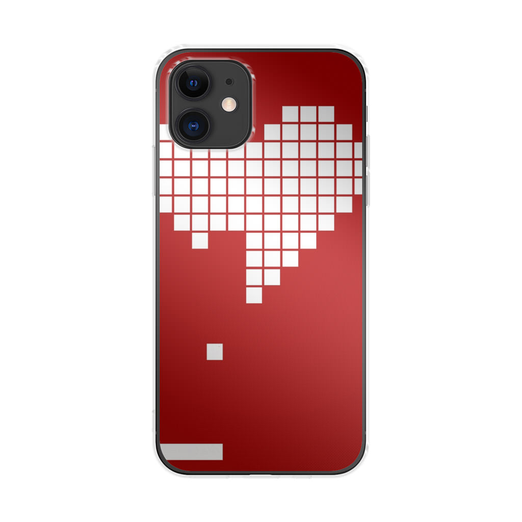 Tetris Heart iPhone 12 mini Case