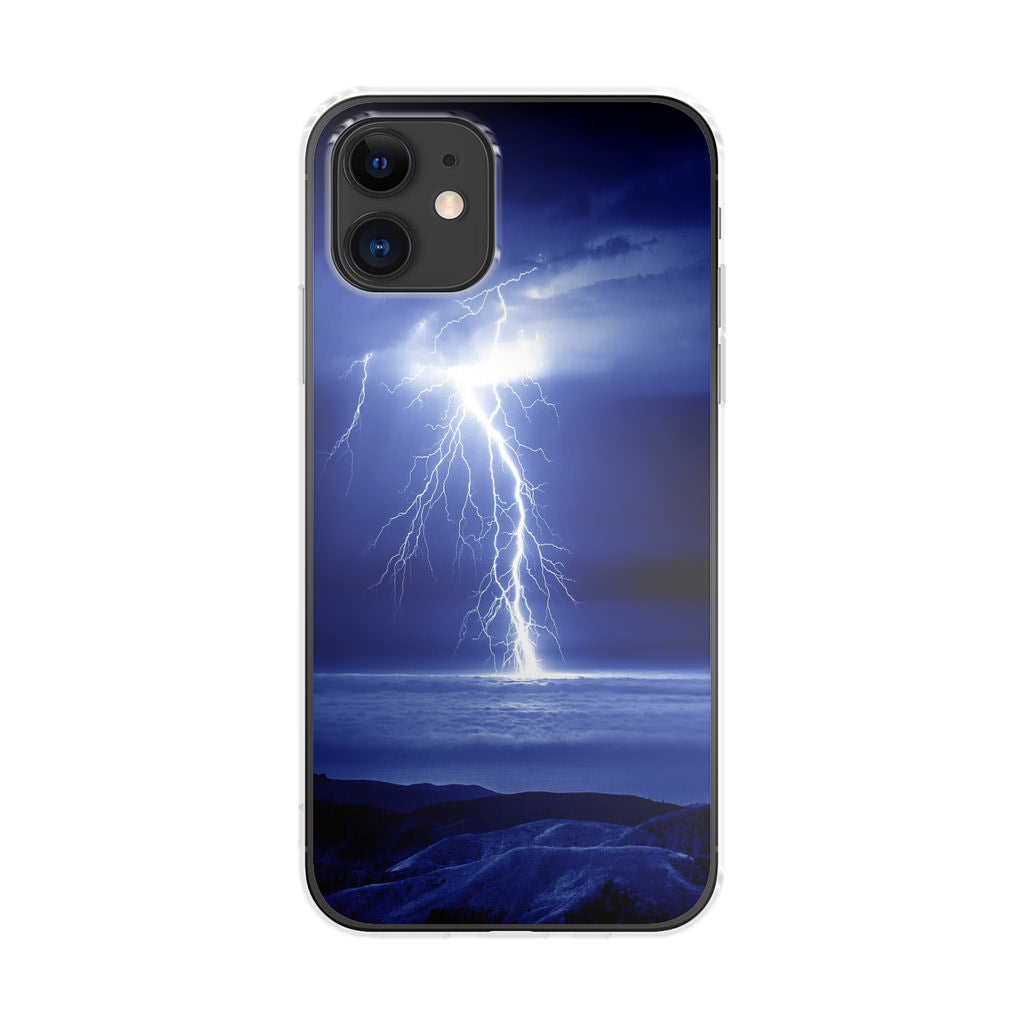 Thunder Over The Sea iPhone 11 Case