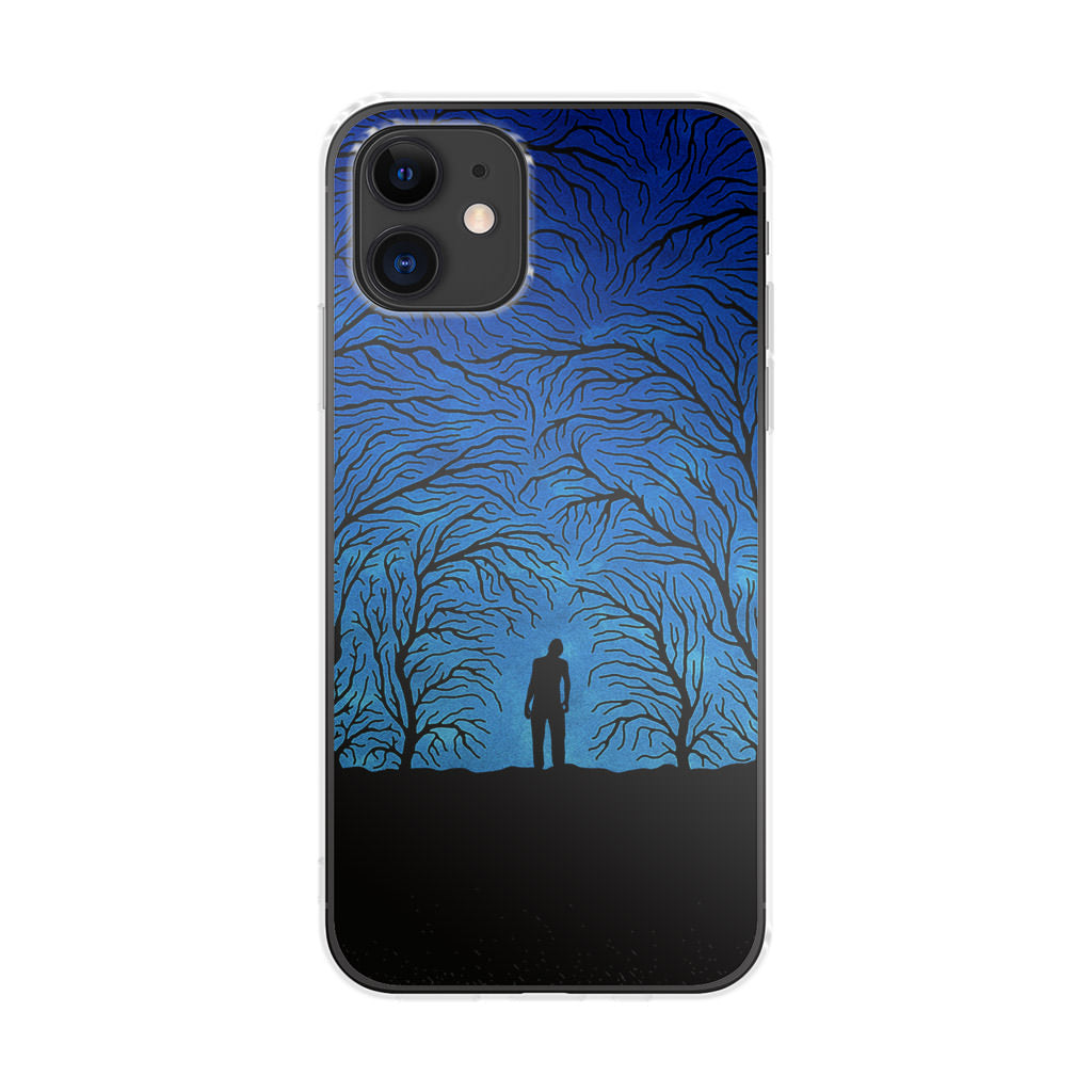 Trees People Shadow iPhone 12 mini Case