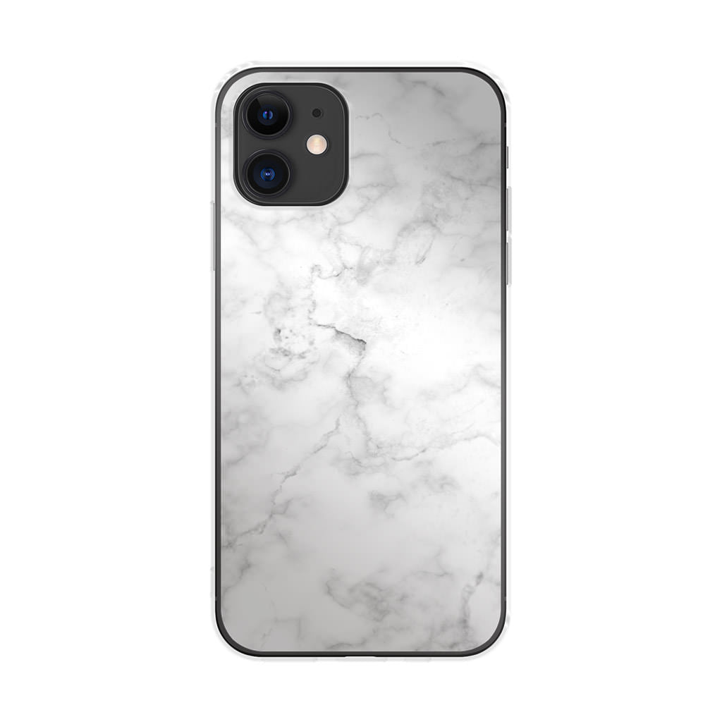 White Marble iPhone 12 mini Case