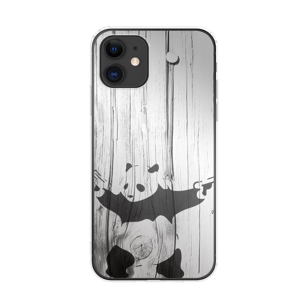 Banksy Graffiti Panda iPhone 12 Case