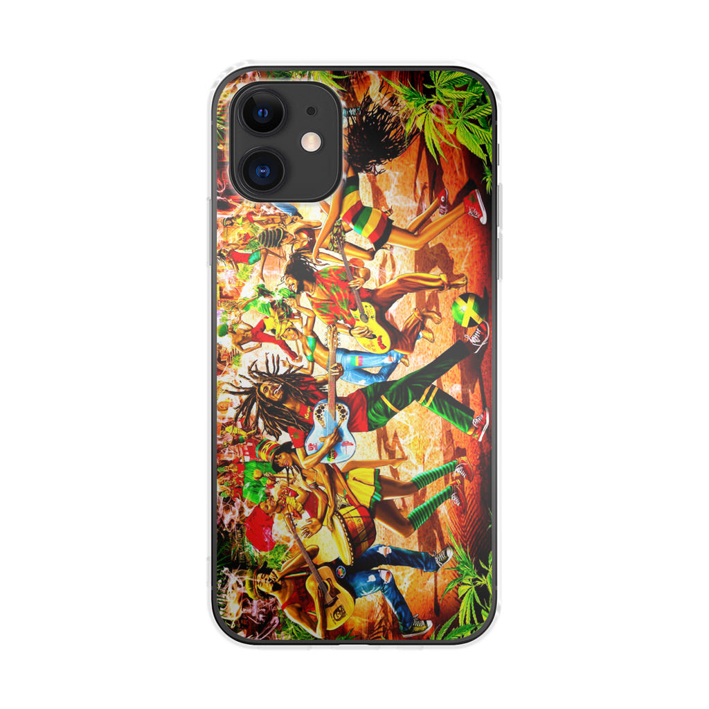 Bob Marley Reggae iPhone 12 Case