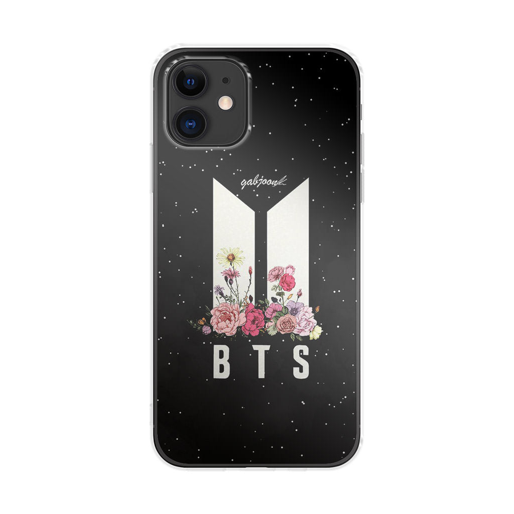 BTS Flower iPhone 12 Case