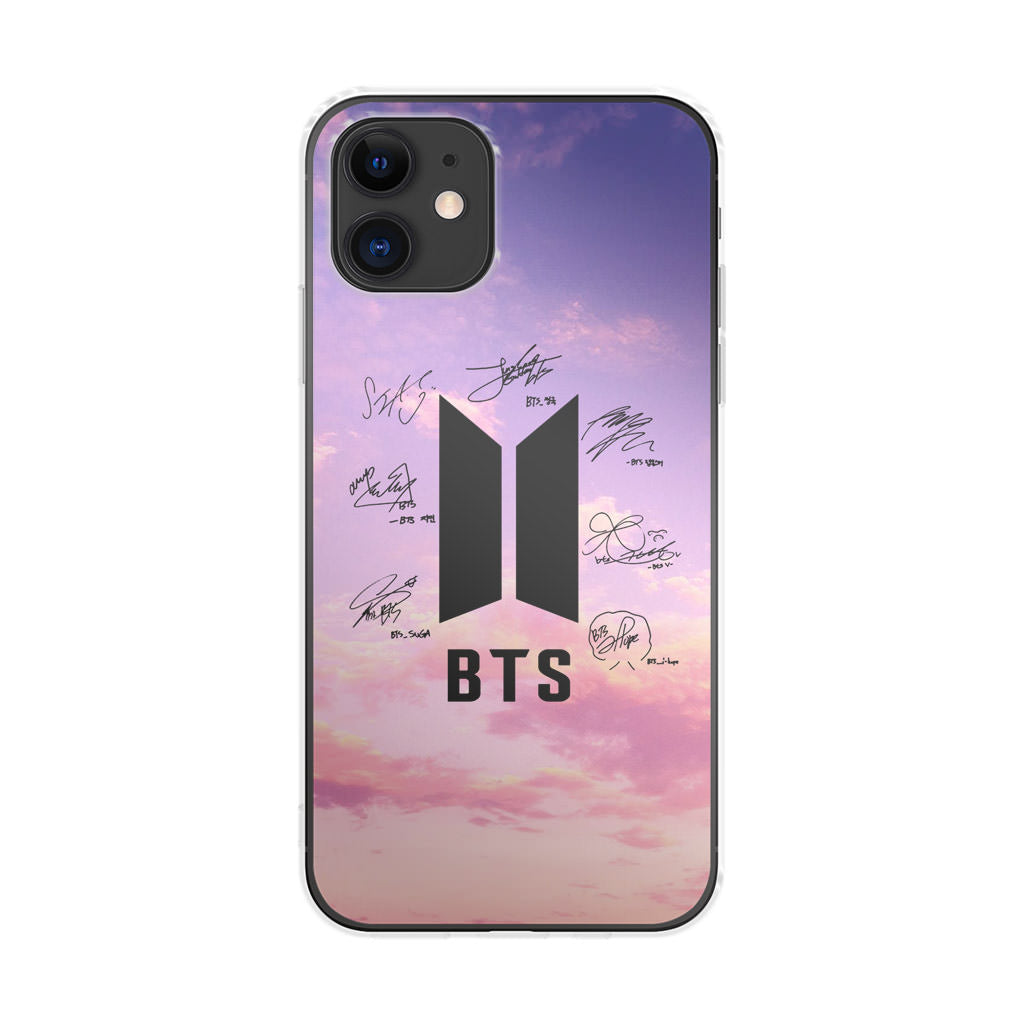 BTS Signature 2 iPhone 12 mini Case