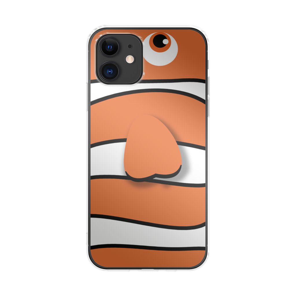 Clownfish Cartoon iPhone 12 Case