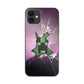 Creeper Glass Broken Violet iPhone 12 Case