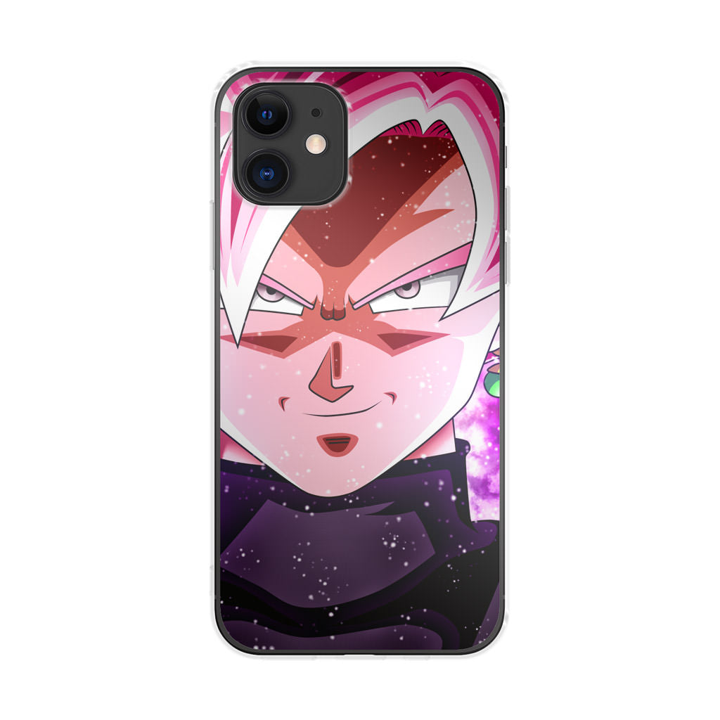 Dragon Ball Goku Black Rose iPhone 12 Case