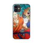 Dragon Ball Super SSGSS Goku And Vegeta iPhone 12 Case