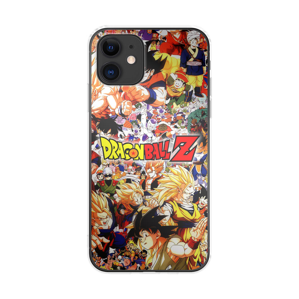 Dragon Ball Z All Characters iPhone 12 Case