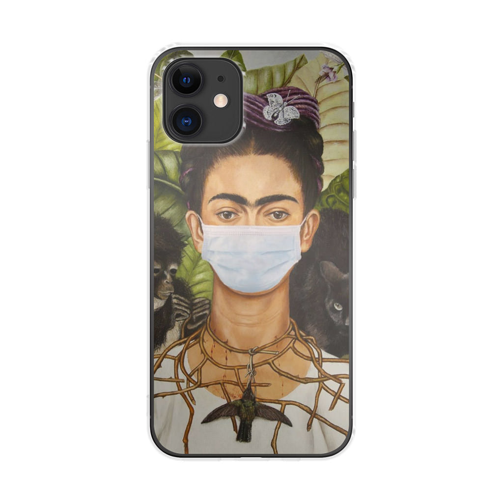 Frida Kahlo Wear Mask iPhone 12 Case