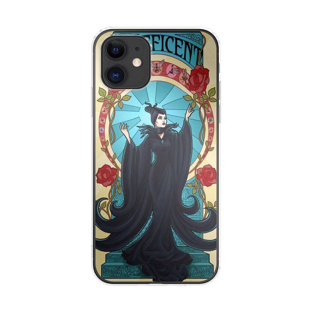 Maleficent With Flower iPhone 12 Case