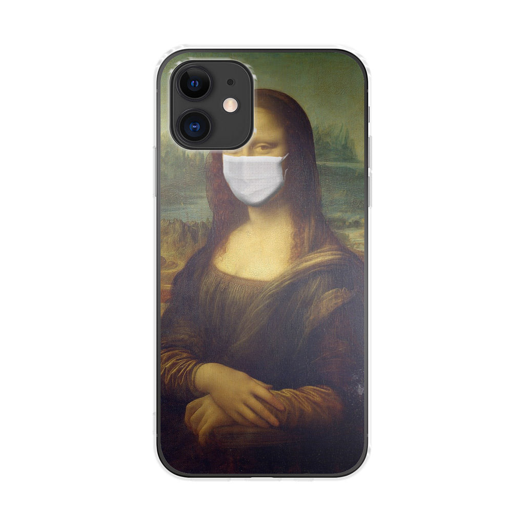 Monalisa In Pandemic iPhone 12 Case