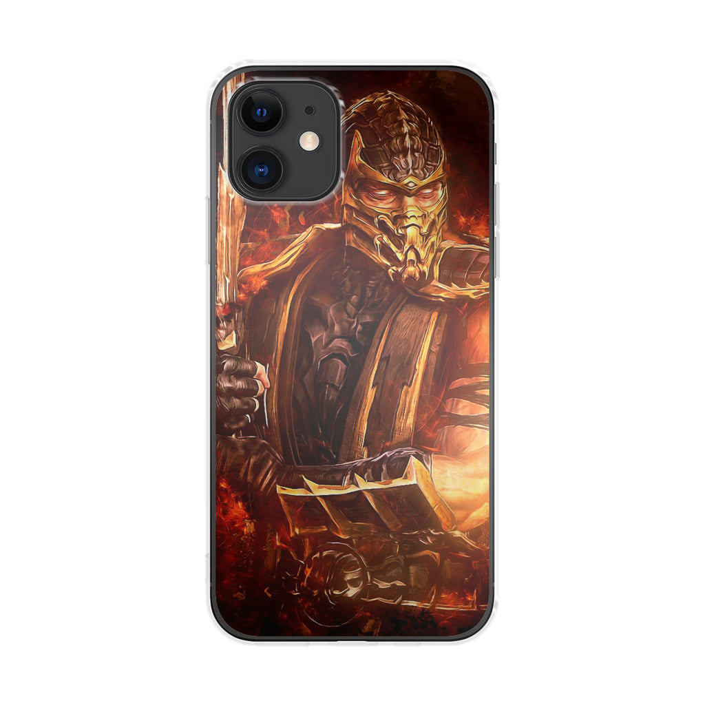 Mortal Kombat Scorpion iPhone 12 Case