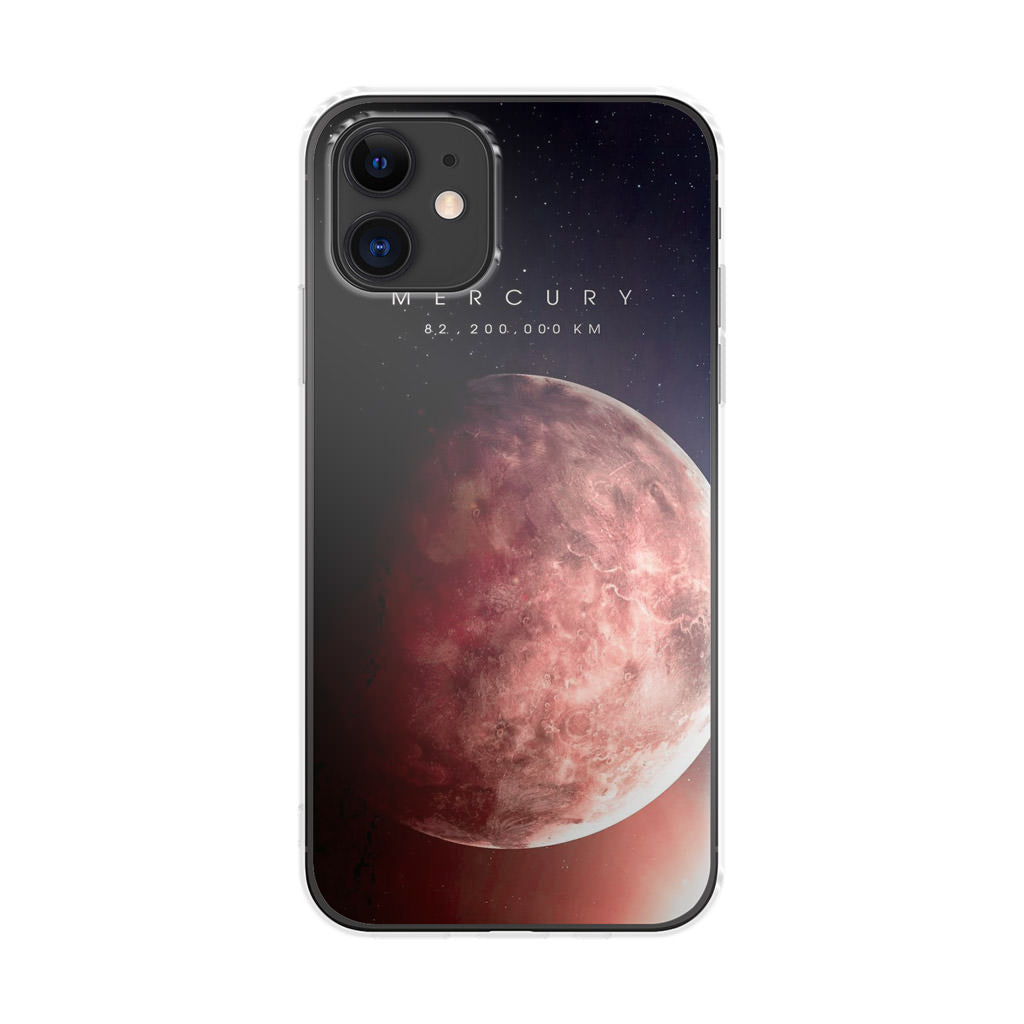 Planet Mercury iPhone 12 mini Case