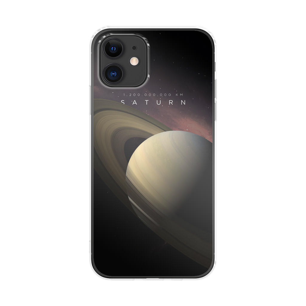 Planet Saturn iPhone 12 mini Case