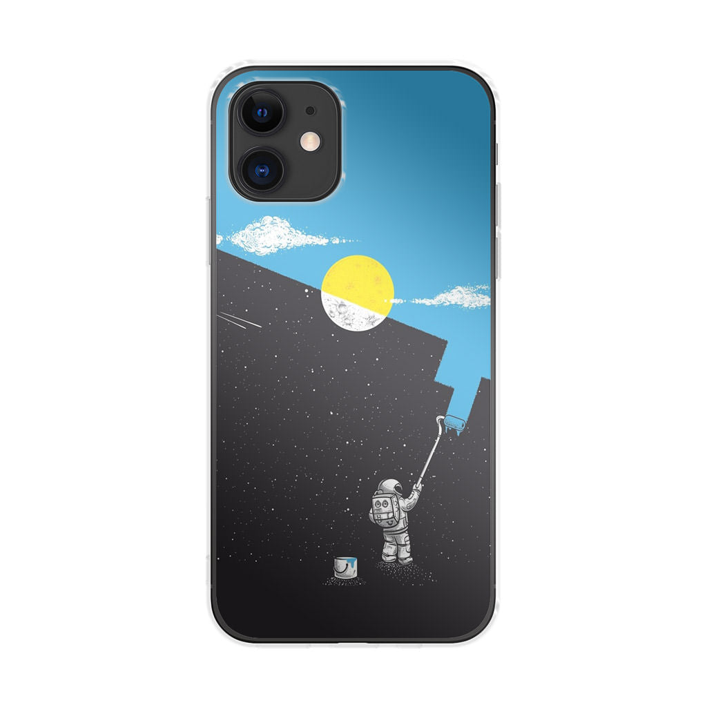 Space Paiting Day iPhone 12 mini Case