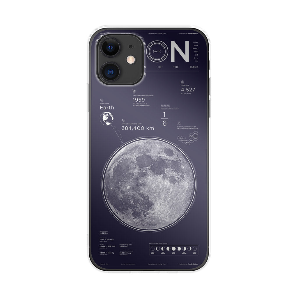 The Moon iPhone 11 Case