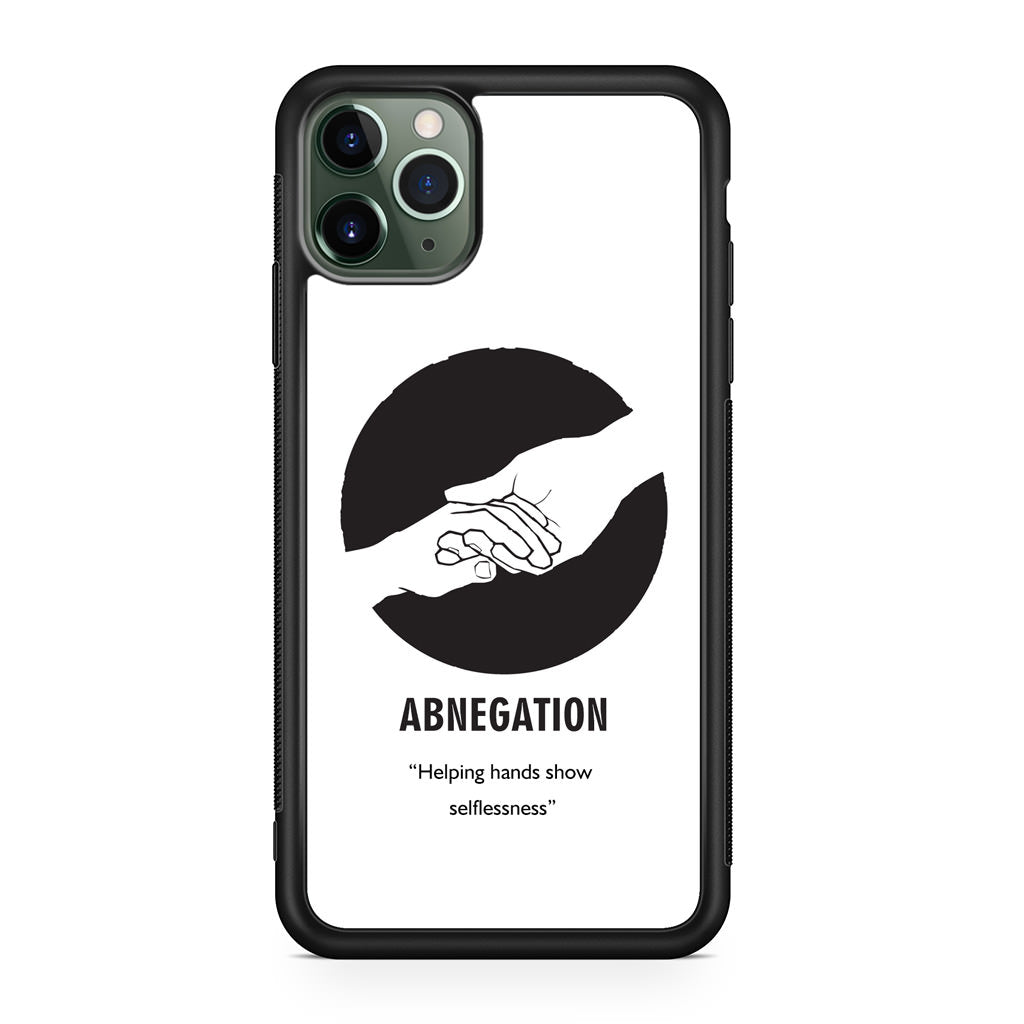 Abnegation Divergent Faction iPhone 11 Pro Max Case