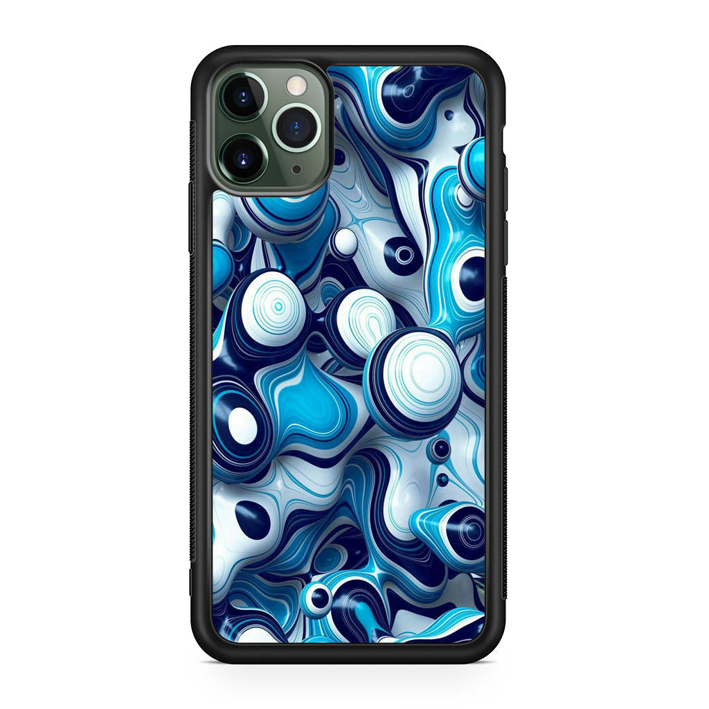 Abstract Art All Blue iPhone 11 Pro Case