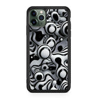 Abstract Art Black White iPhone 11 Pro Case