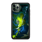 Abstract Green Blue Art iPhone 11 Pro Case
