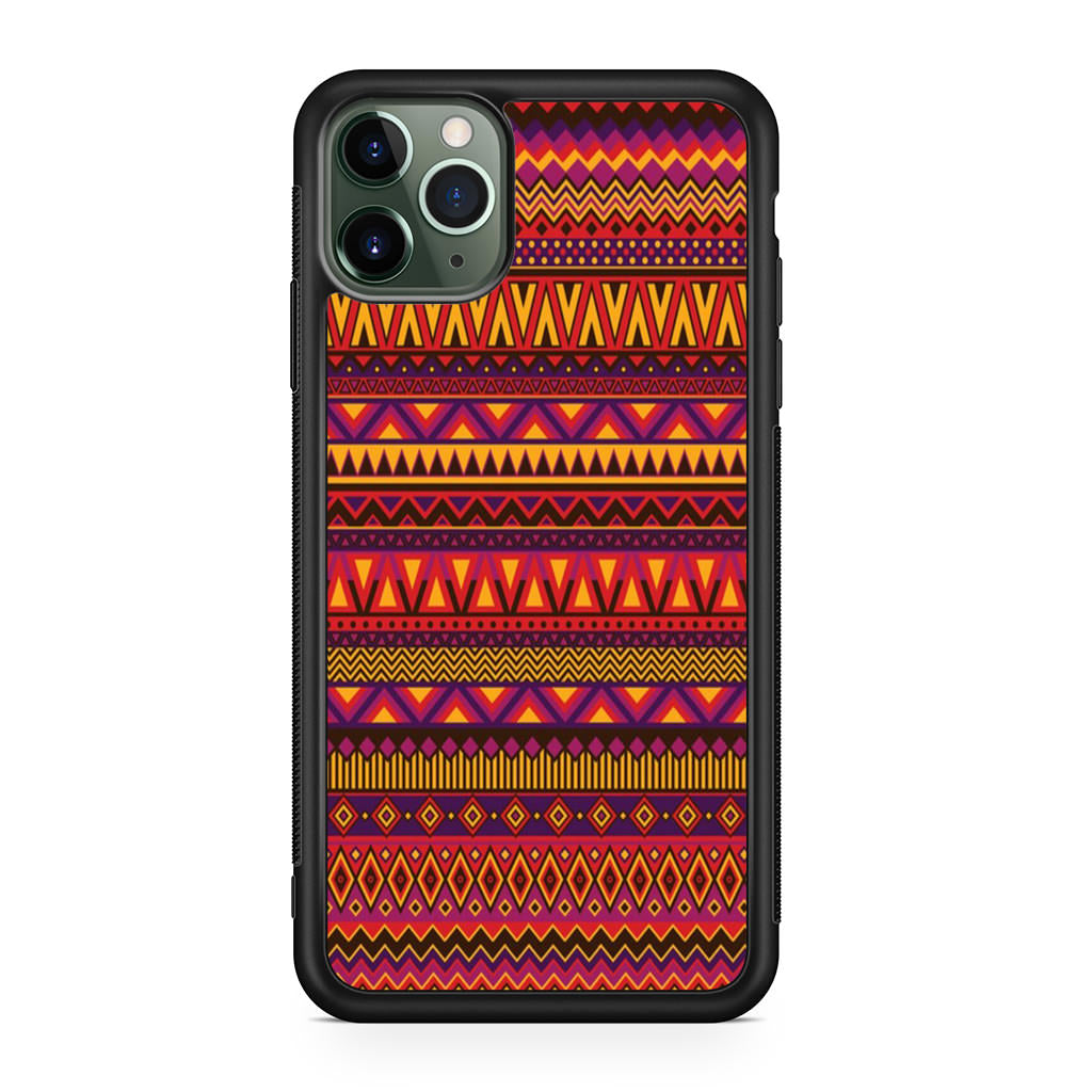 African Aztec Pattern iPhone 11 Pro Case