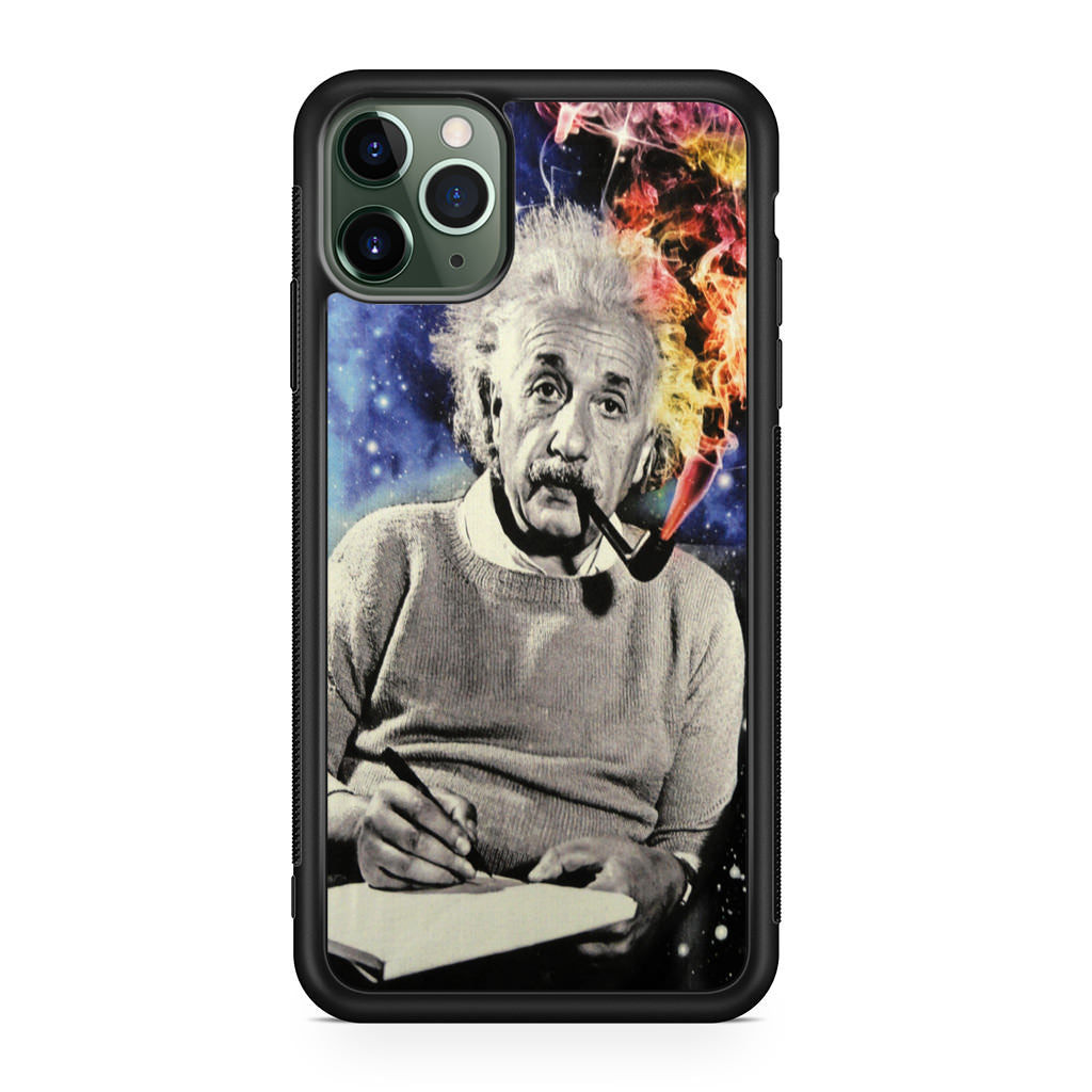 Albert Einstein Smoking iPhone 11 Pro Case