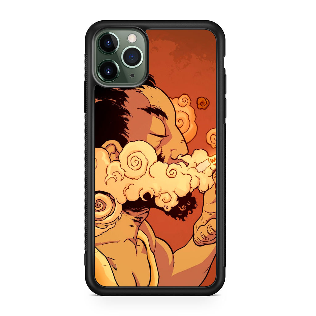 Artistic Psychedelic Smoke iPhone 11 Pro Case