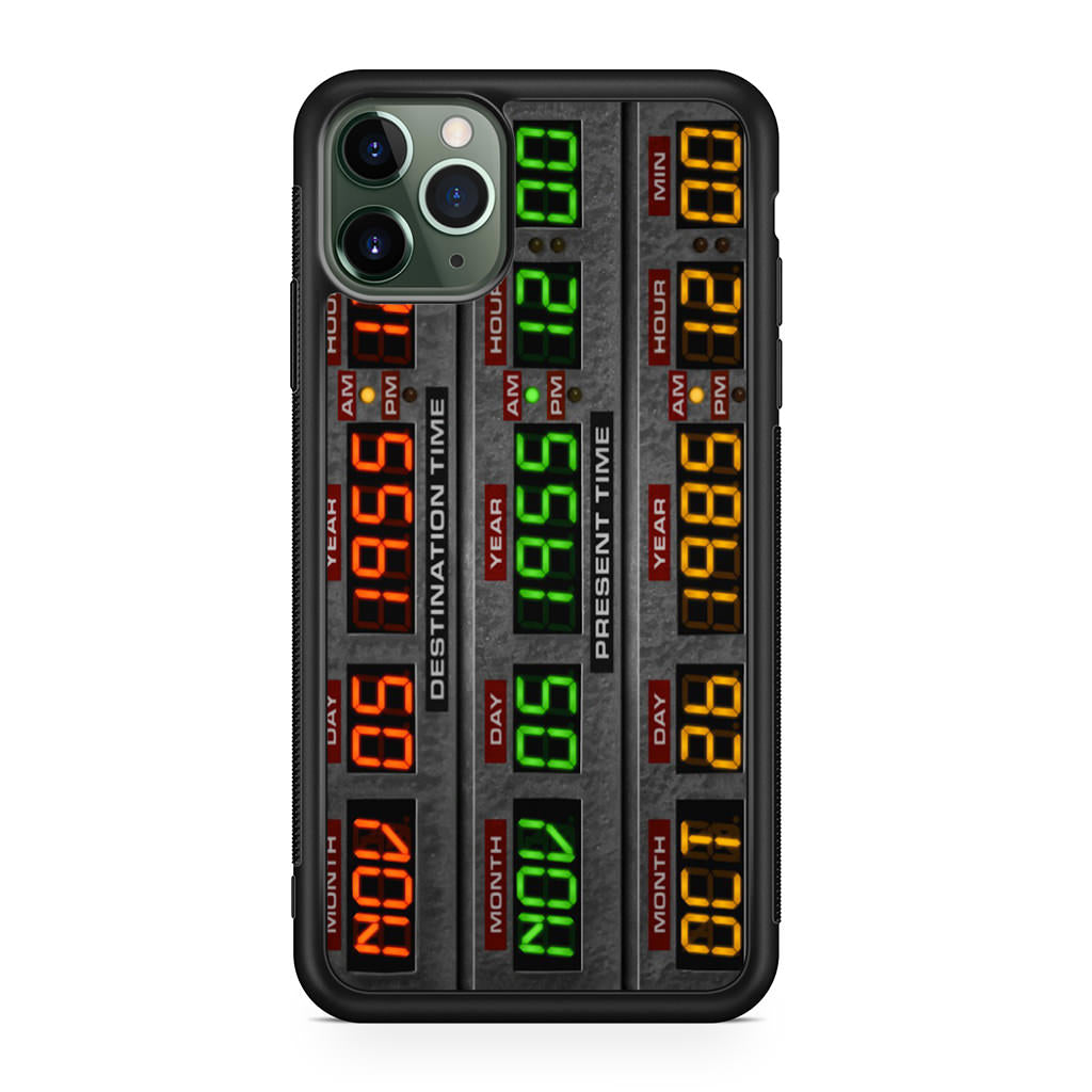 Back To The Future Time Circuits iPhone 11 Pro Case