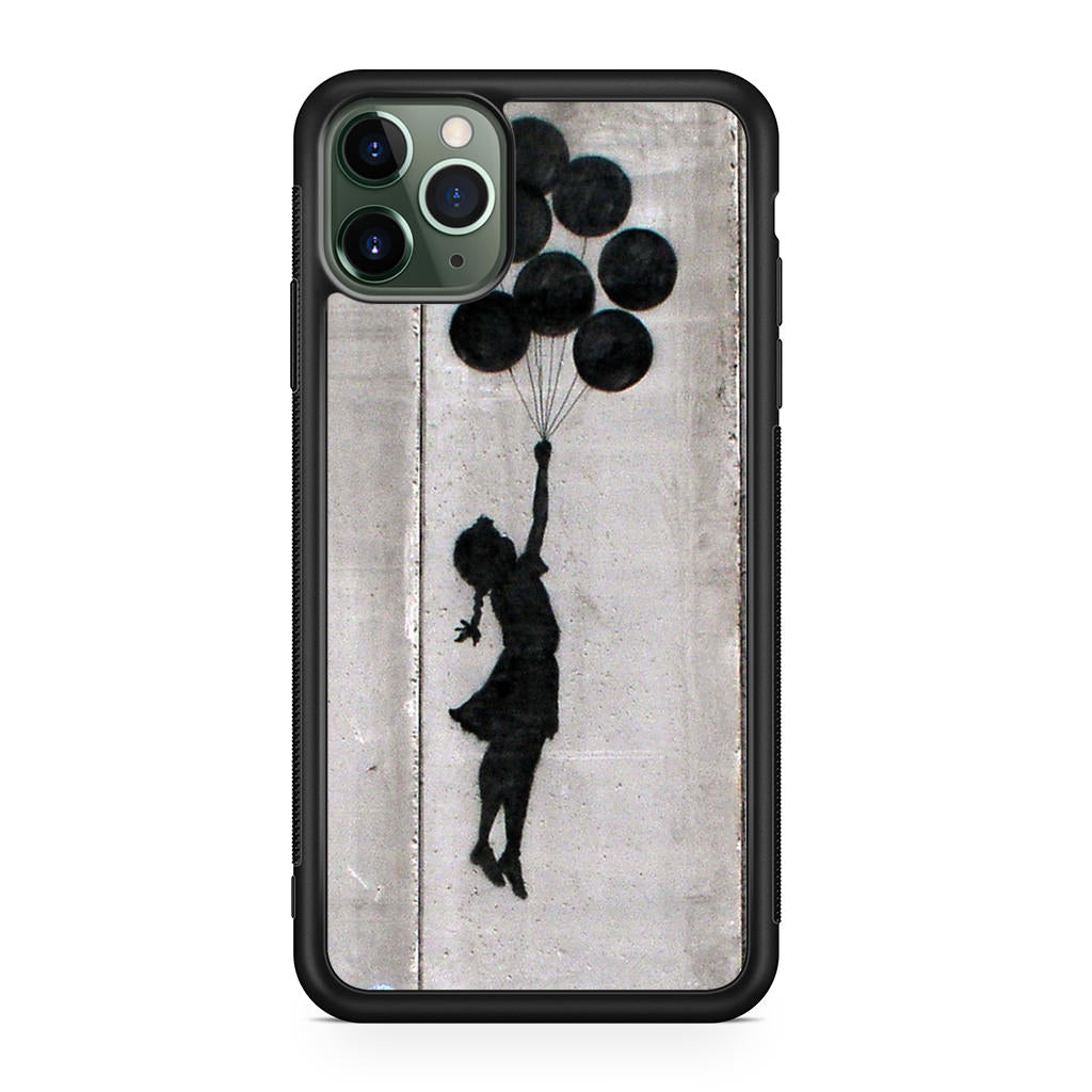 Banksy Girl With Balloons iPhone 11 Pro Case