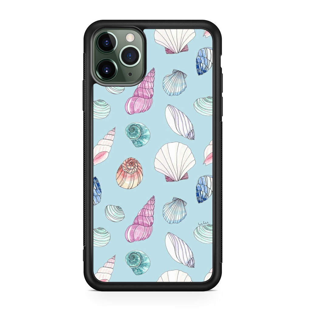 Beach Shells Pattern iPhone 11 Pro Case