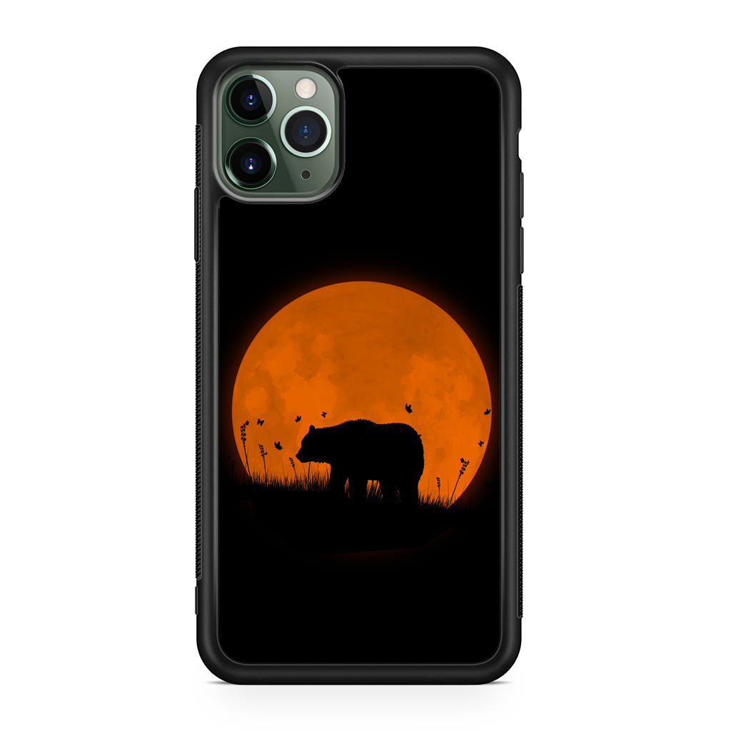 Bear Silhouette iPhone 11 Pro Case