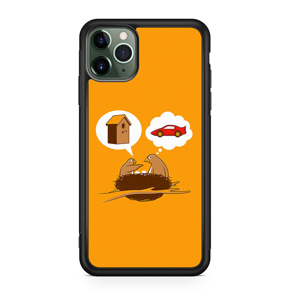 Bird Life Priorities iPhone 11 Pro Case