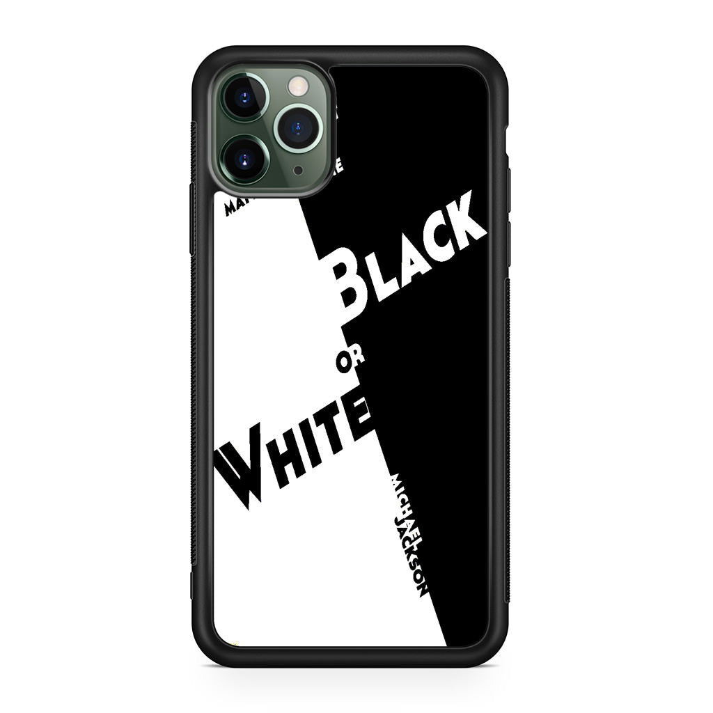 Black Or White Michael Jackson iPhone 11 Pro Case