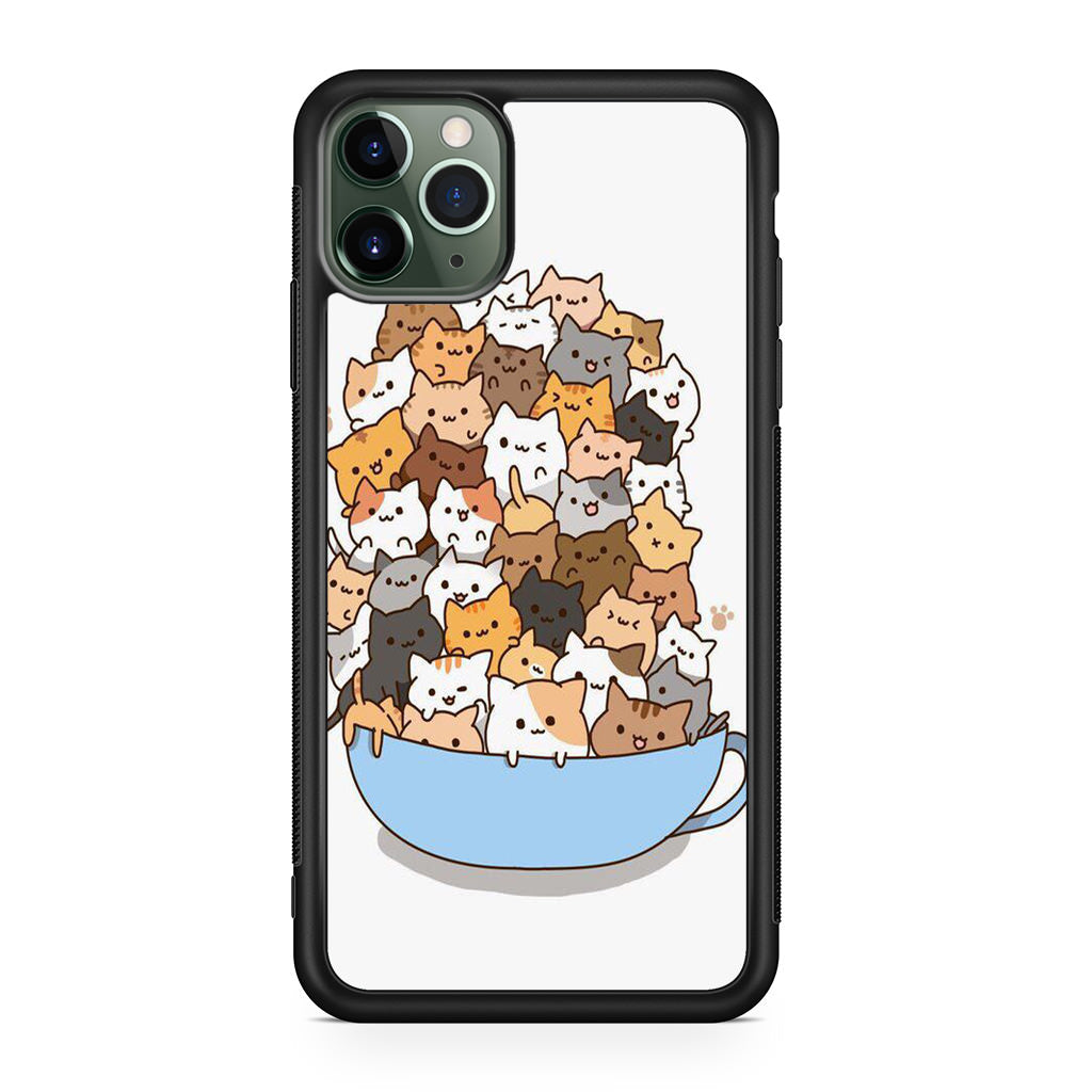 Cats on A Bowl iPhone 11 Pro Case