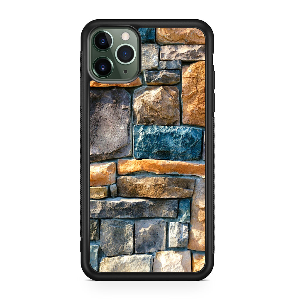 Colored Stone Piles iPhone 11 Pro Case