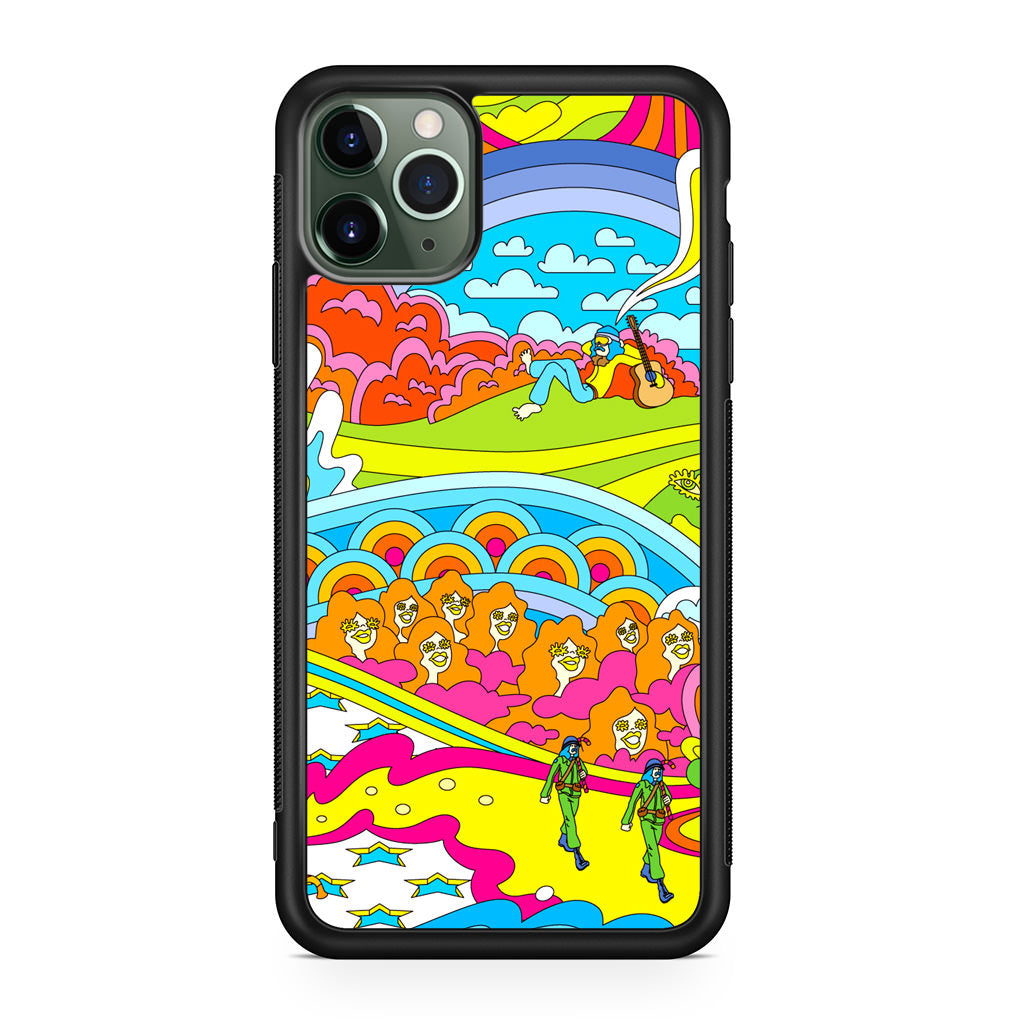 Colorful Doodle iPhone 11 Pro Case